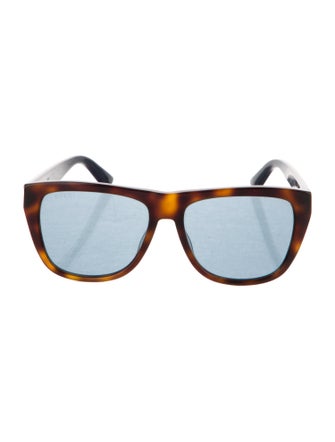 Gucci Sylvie Web Accent Square Sunglasses
