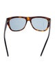 Gucci Sylvie Web Accent Square Sunglasses