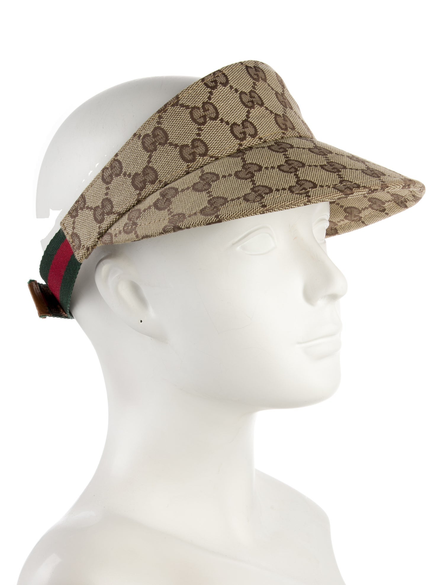 Gucci Monogram Vizor Size L