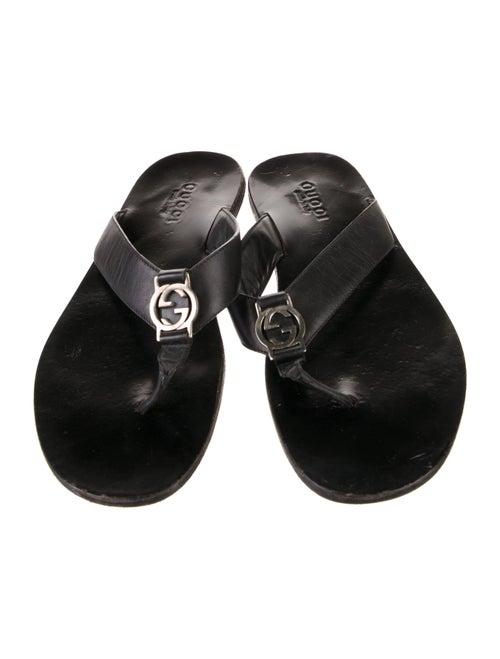 Gucci Leather Slides