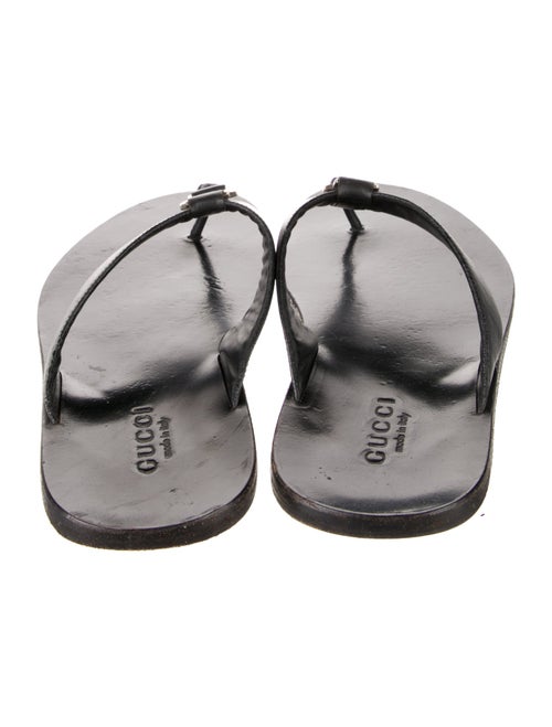 Gucci Leather Slides