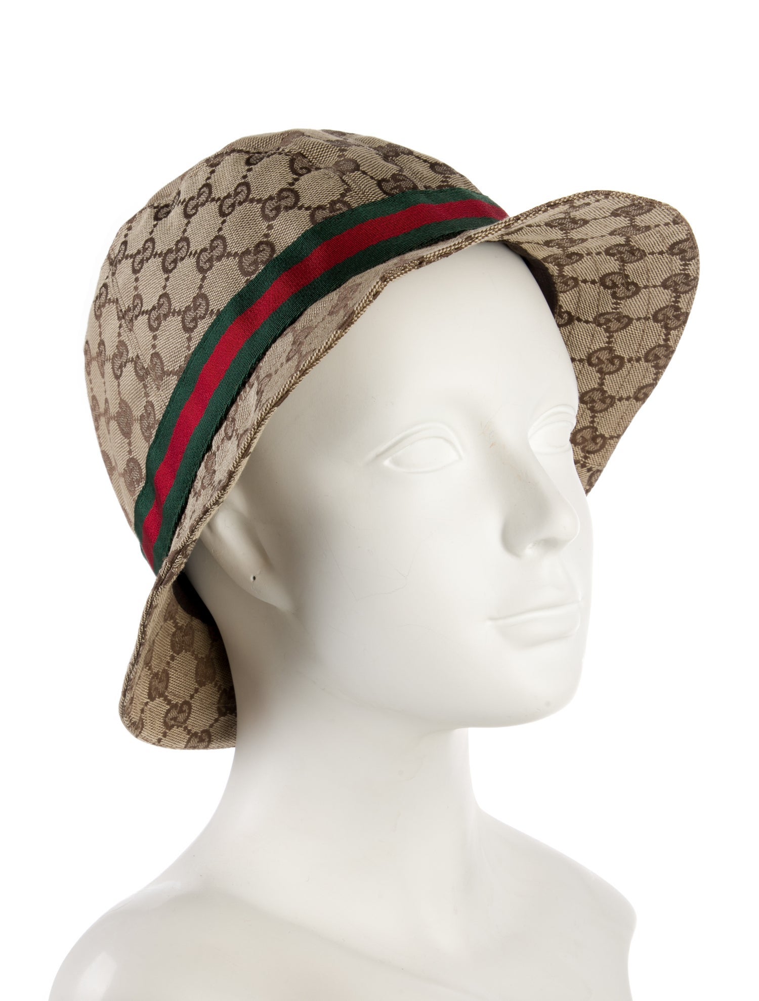 Gucci Monogram Bucket Hat Size M