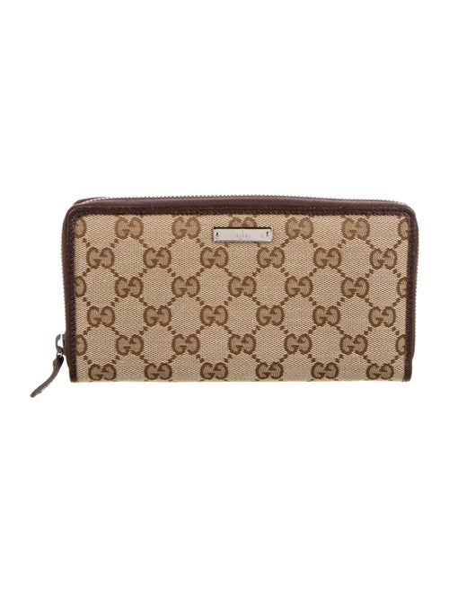Gucci GG Canvas Canvas Continental Wallet