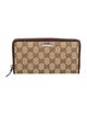 Gucci GG Canvas Canvas Continental Wallet