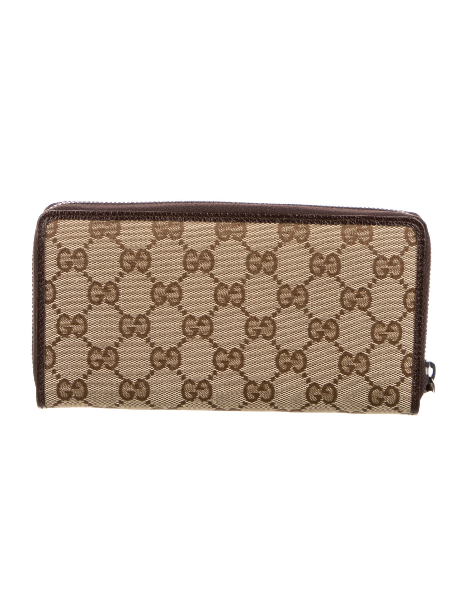 Gucci GG Canvas Canvas Continental Wallet