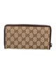 Gucci GG Canvas Canvas Continental Wallet