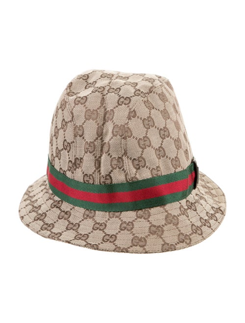 Gucci Monogram Bucket Hat Size L