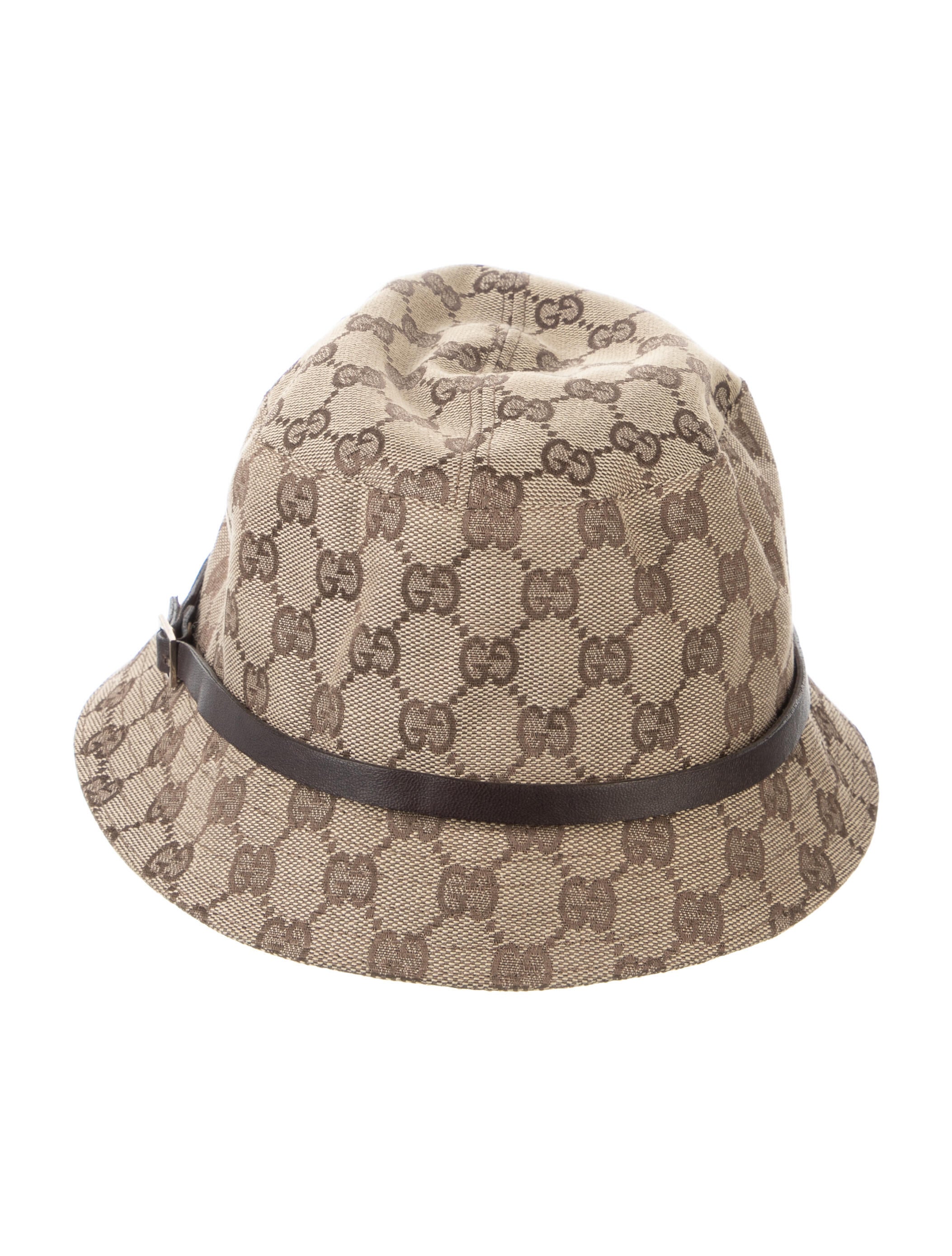 Gucci Monogram Bucket Hat Size L