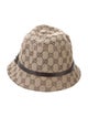 Gucci Monogram Bucket Hat Size L