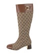 Gucci GG Canvas Canvas Boots