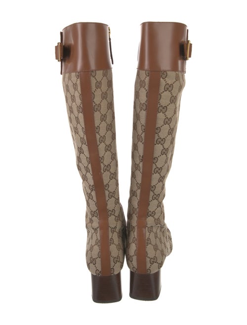 Gucci GG Canvas Canvas Boots