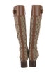 Gucci GG Canvas Canvas Boots