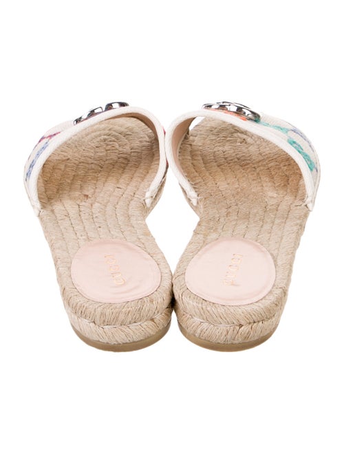 Gucci GG Logo Canvas Espadrilles