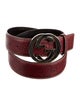 Gucci Leather Belt