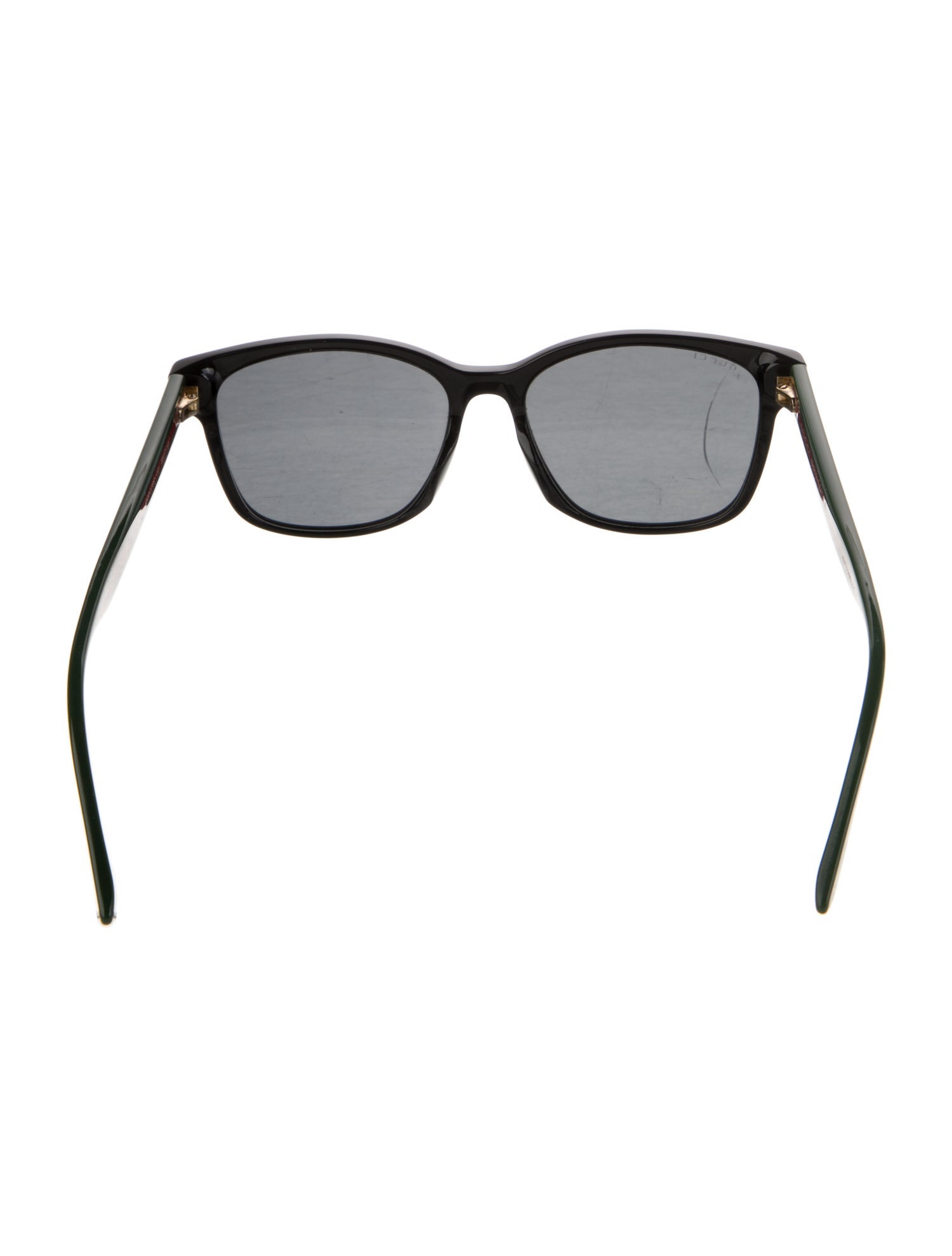 Gucci Web Accent Wayfarer Sunglasses