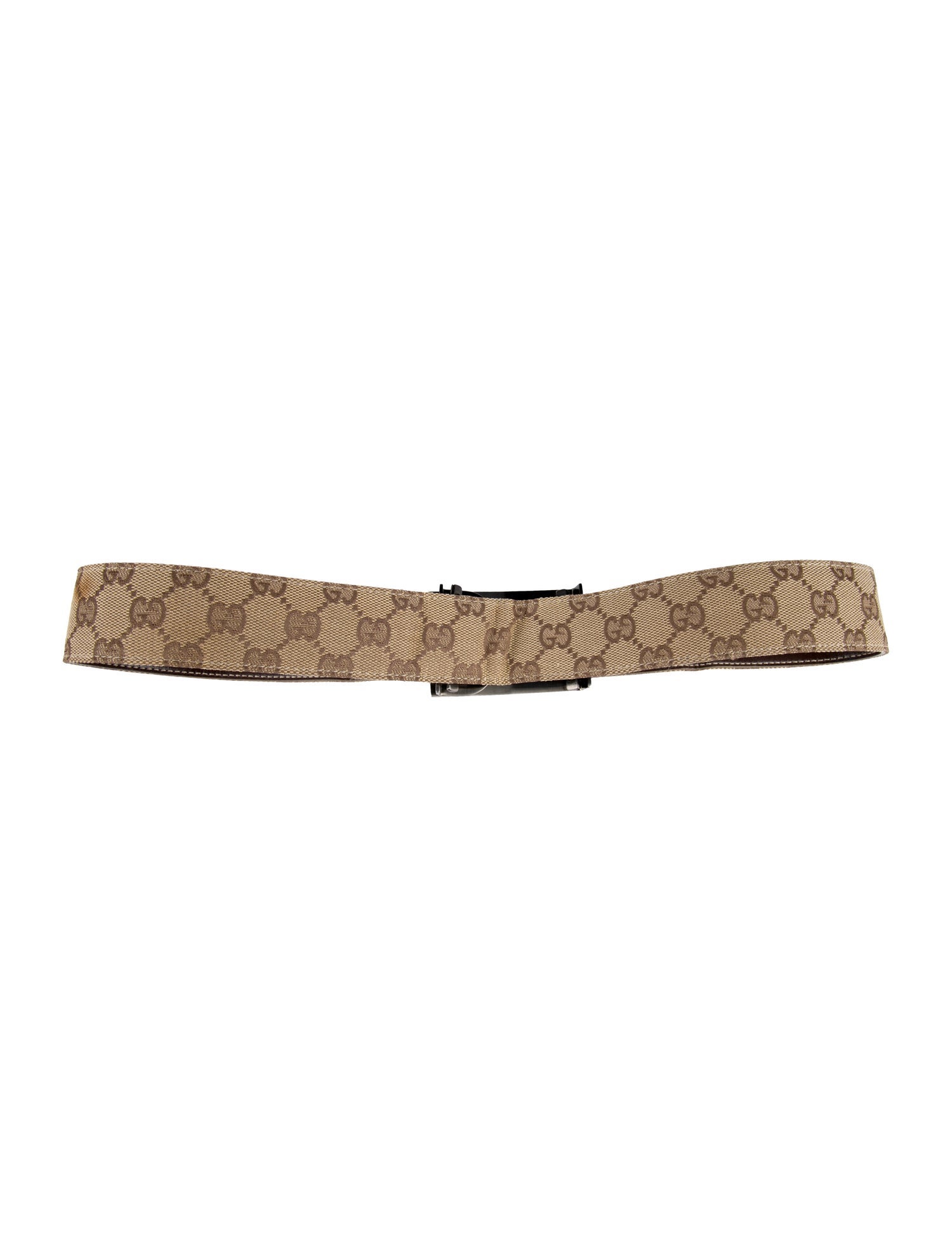 Gucci Vintage GG Canvas Waist Belt