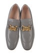 Gucci Chain-Link Accent Leather Pumps