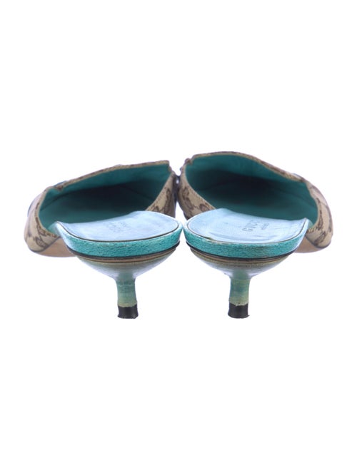 Gucci GG Canvas Canvas Mules