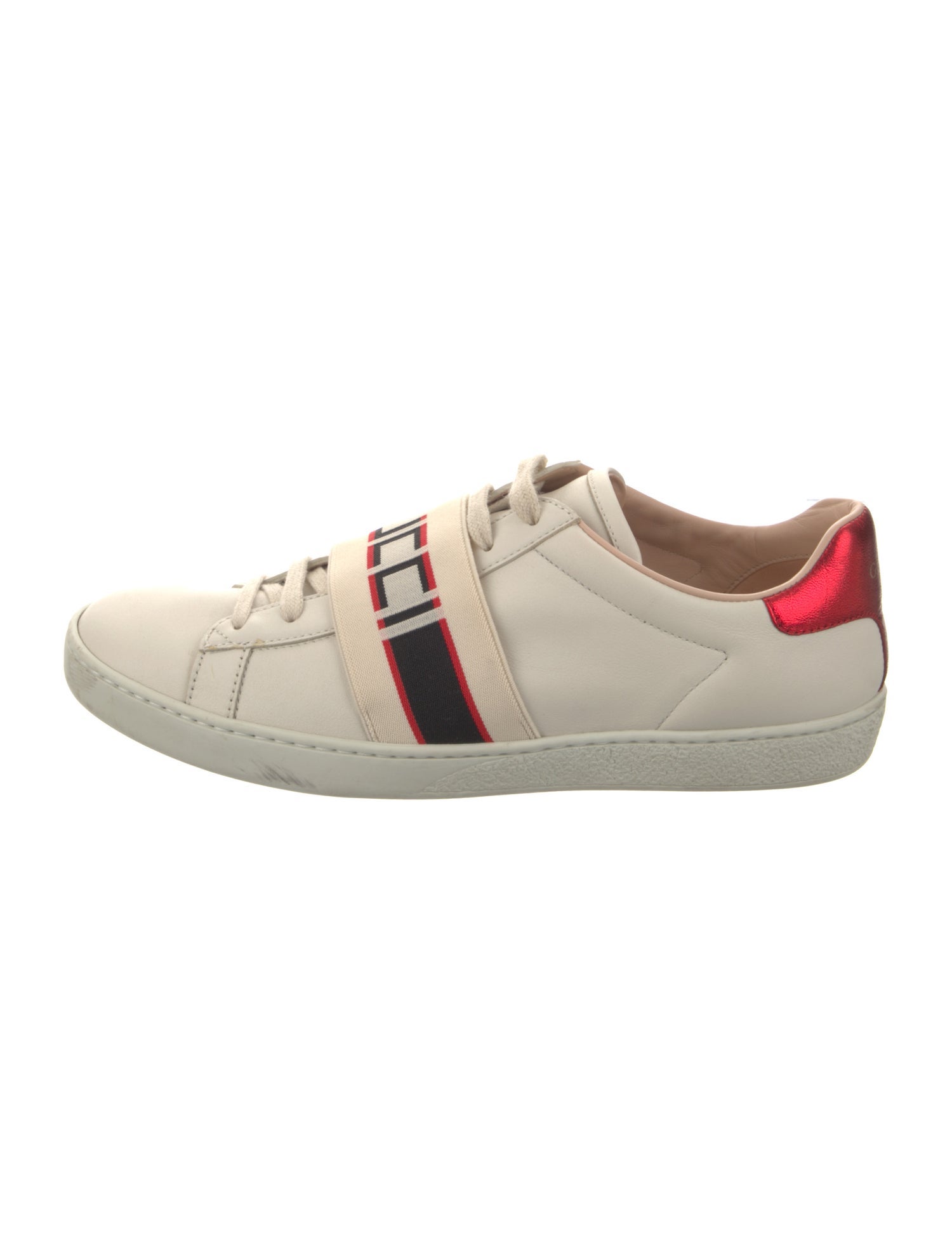 Gucci Hysteria Accent Leather Sneakers