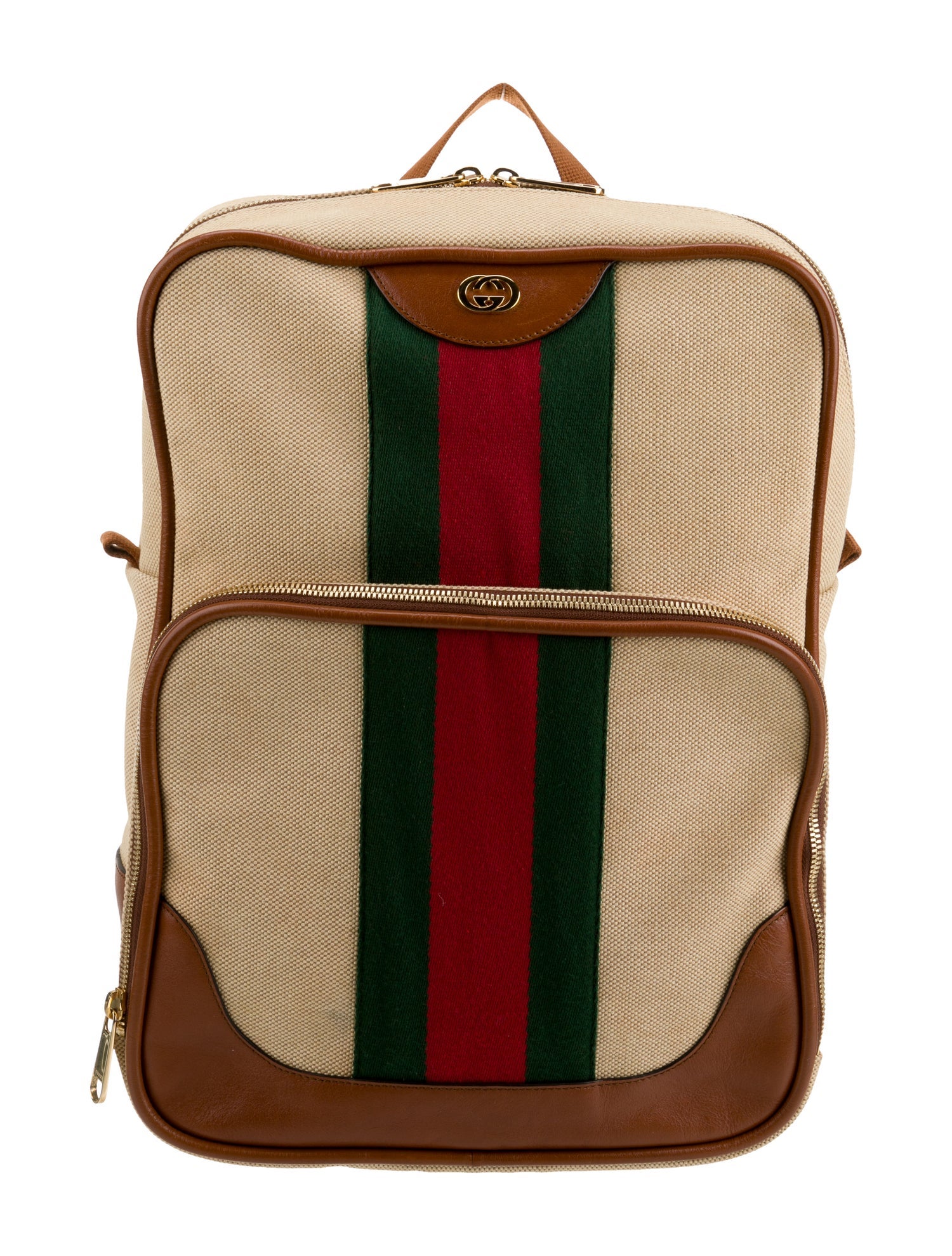 Gucci Web Backpack