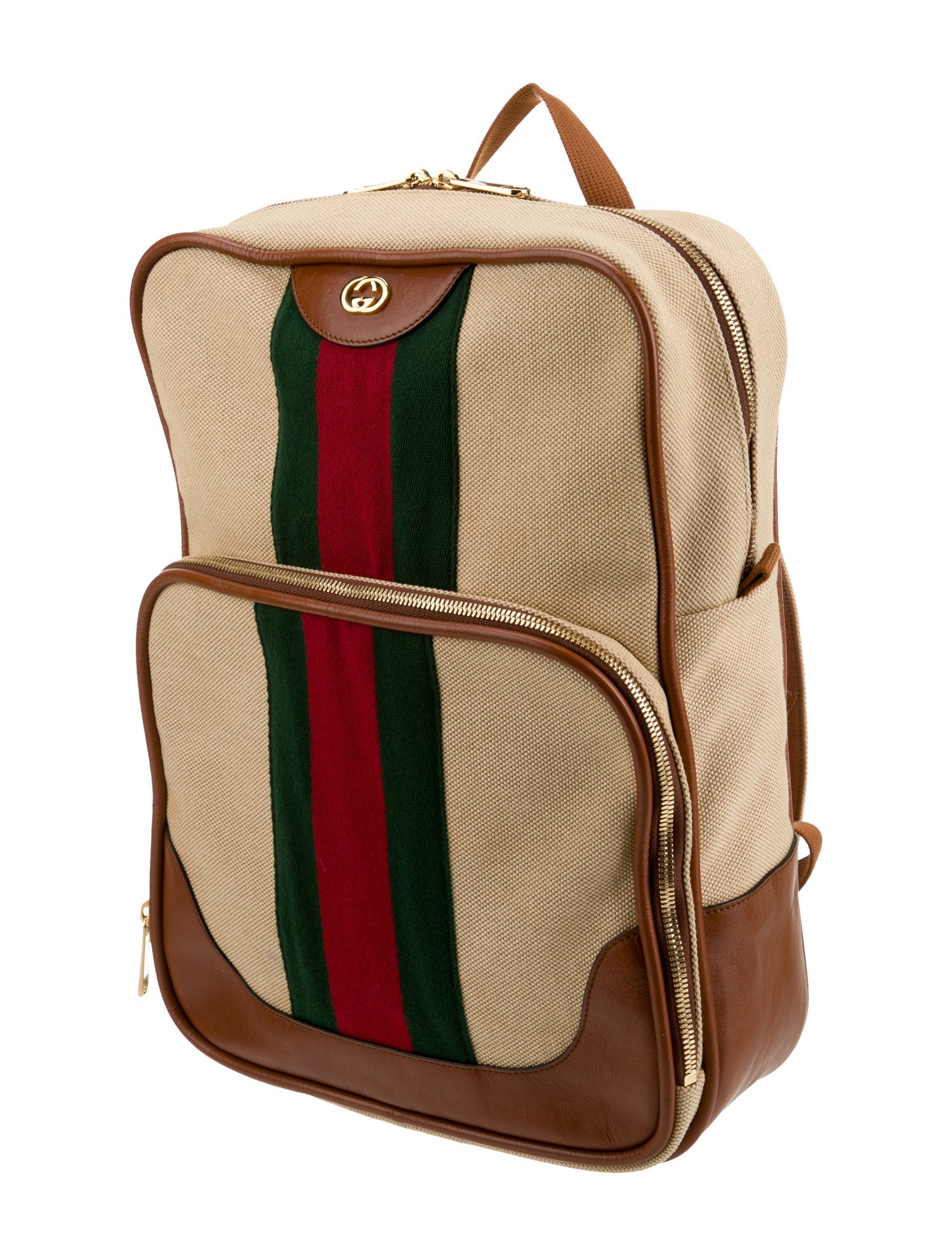 Gucci Web Backpack