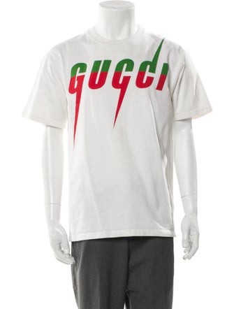 Gucci Web Accent Graphic Print T-Shirt