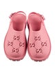 Gucci Rubber Sandals