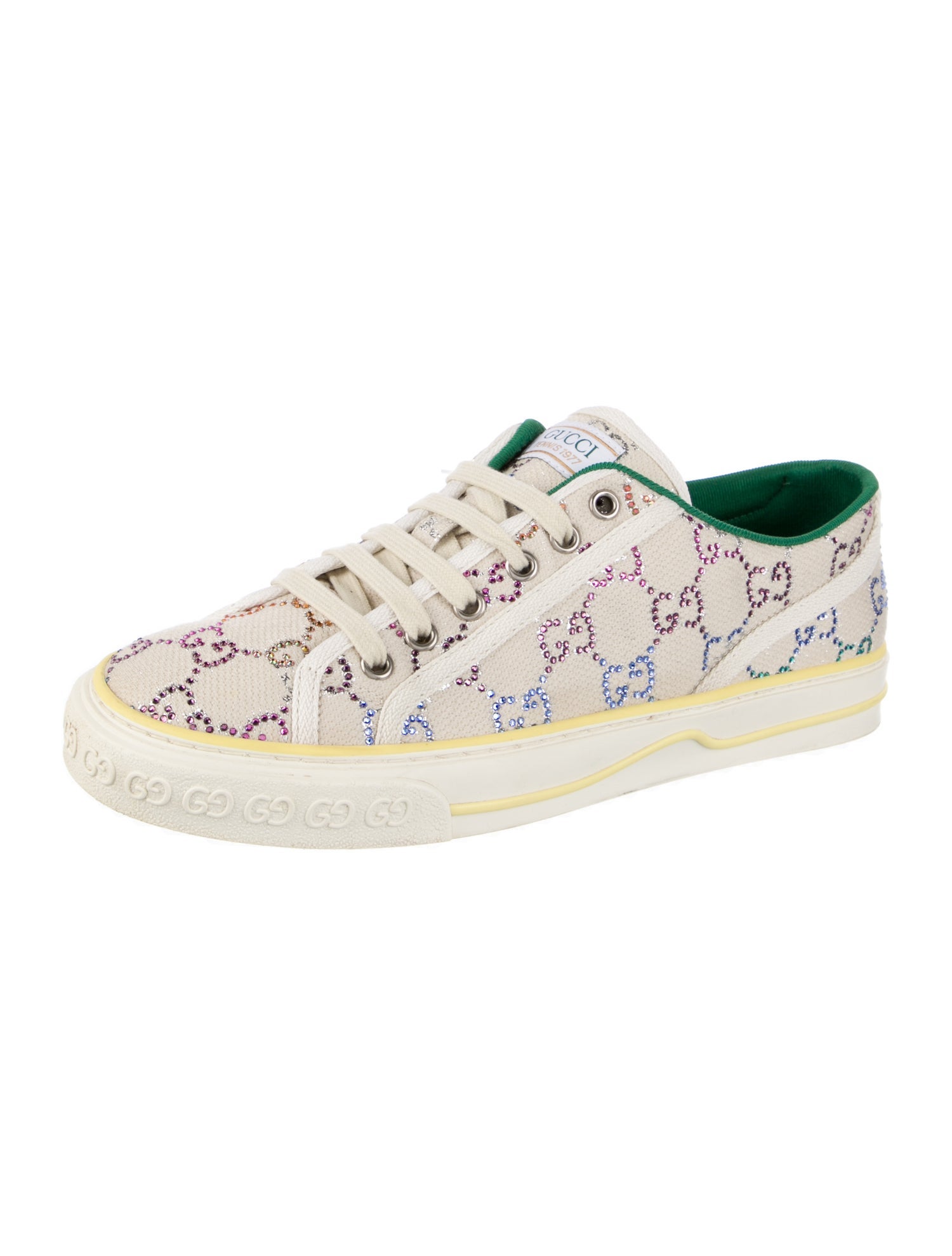Gucci Canvas Printed Sneakers