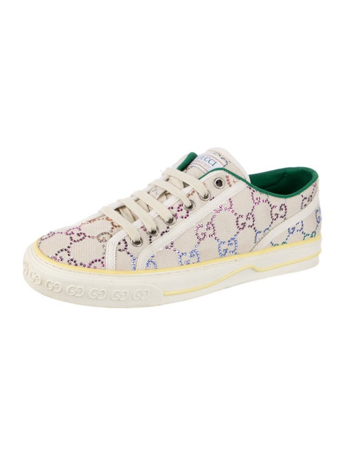 Gucci Canvas Printed Sneakers