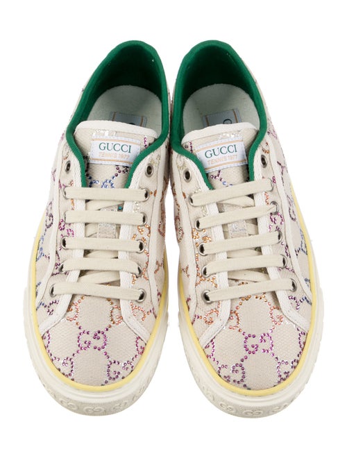 Gucci Canvas Printed Sneakers