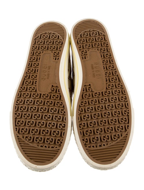 Gucci Canvas Printed Sneakers