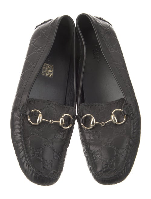 Gucci GG Supreme Leather Loafers