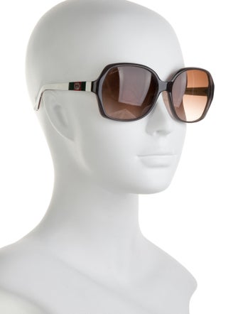 Gucci Interlocking G Logo Oversize Sunglasses