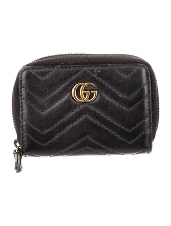 Gucci Card Case Double G Logo Compact Wallet