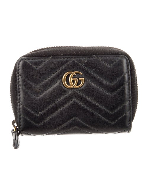 Gucci Card Case Double G Logo Compact Wallet