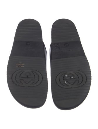 Gucci Horsebit Accent Leather Mules