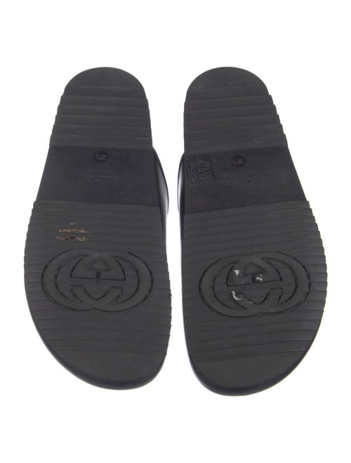 Gucci Horsebit Accent Leather Mules