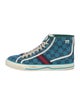 Gucci Sylvie Web Accent Canvas Sneakers
