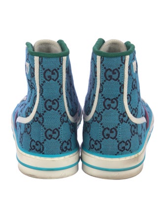 Gucci Sylvie Web Accent Canvas Sneakers