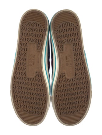 Gucci Sylvie Web Accent Canvas Sneakers