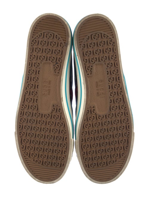 Gucci Sylvie Web Accent Canvas Sneakers