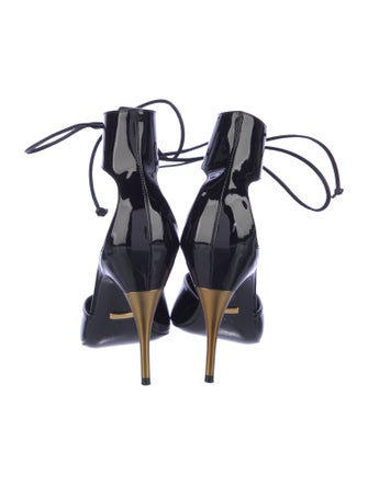 Gucci Patent Leather D'Orsay Pumps