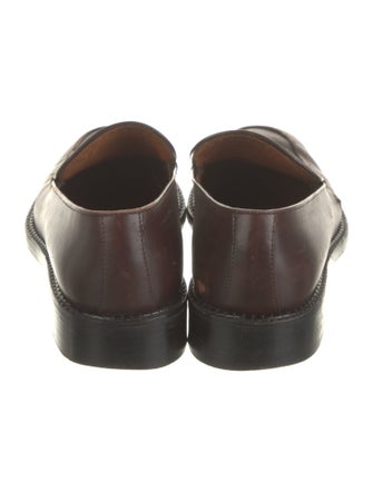 Gucci Horsebit Accent Leather Loafers