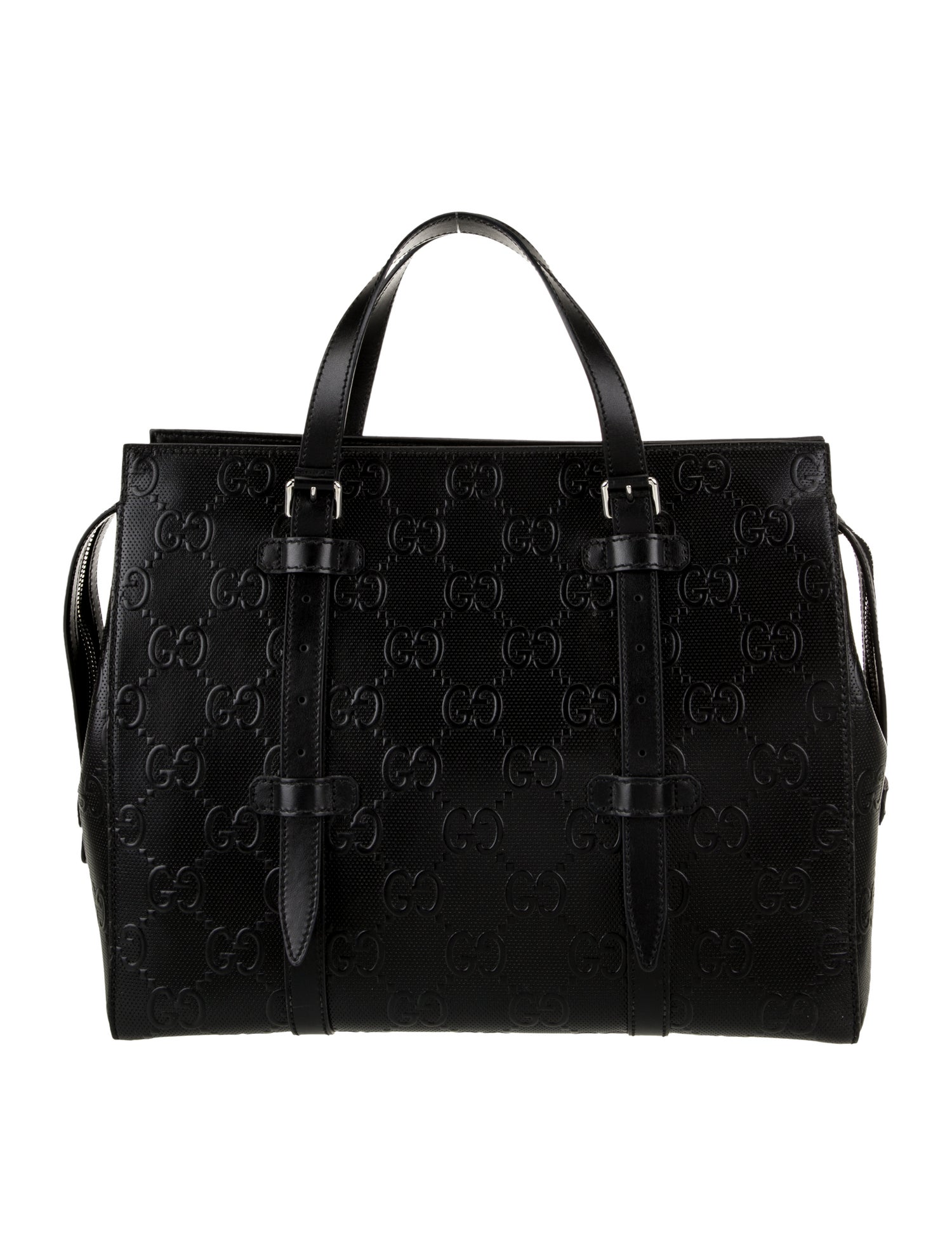 Gucci GG Embossed Messenger Bag