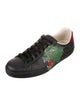 Gucci Web Accent Leather Sneakers