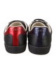 Gucci Web Accent Leather Sneakers