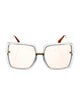 Gucci Oversize Tinted Sunglasses