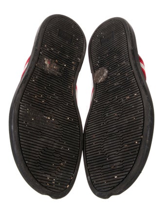 Gucci Striped Flip Flops