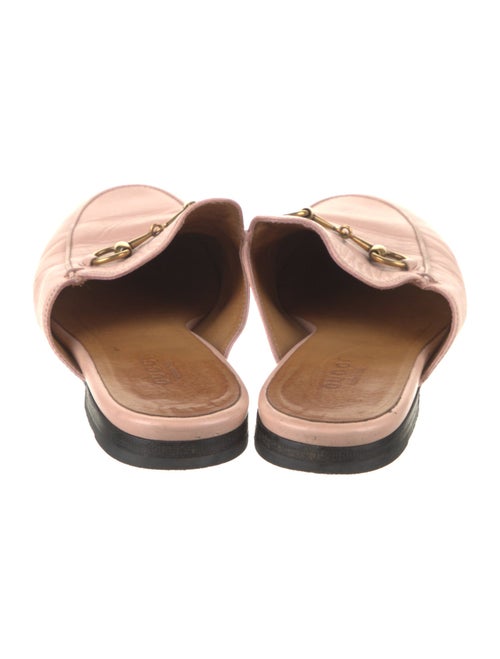 Gucci Horsebit Accent Leather Mules