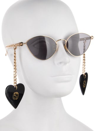 Gucci Cat-Eye Tinted Sunglasses